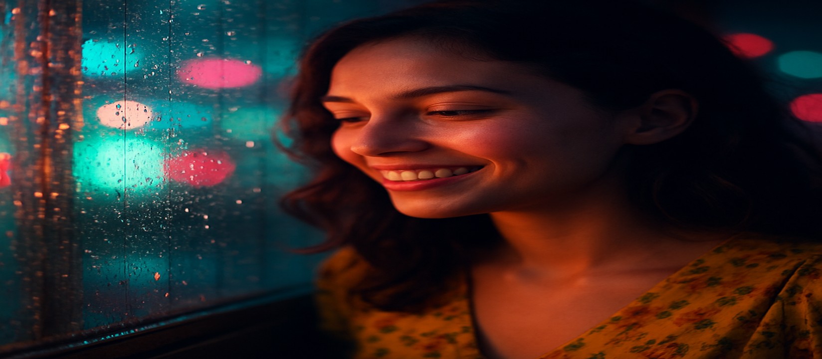 একজন মেয়ে একটি উজ্জ্বল আলোয় ভরা a777bd গেমিং প্ল্যাটফর্মে নিকটে একটি আর্কেড গেমের কাছে বসে হাসছে